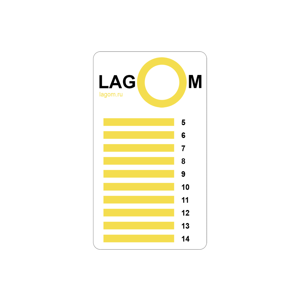 Планшет для ресниц LAGOM 138*80*2