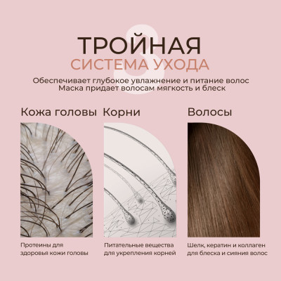 Маска для волос Тройной уход PULUK ToxTox Silk Hair 10ml (1 саше)