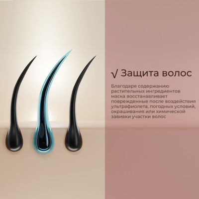 Маска для волос Тройной уход PULUK ToxTox Silk Hair 10ml (набор из 5 саше)